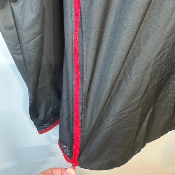 Atlanta Falcons Nike Onfield Apparel NFL Pullover Windbreaker White Black Red L